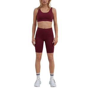Women's Casual Workout <b>Sets</b> Ribbed Crop Tank Top High Waist Yoga Leggings <b>Sexy</b> Two-Piece Outfits Seamless Wire-Free Active Wear - Product Image 1