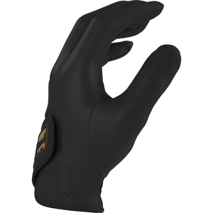 Gants de golf hybrides en cuir Cabretta et synthétiques, ajustement ergonomique pré-courbé, résistants à la transpiration, personnalisation OEM et broderie disponibles - Product Image 3