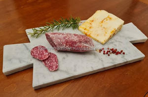 เขียงหั่นหินอ่อนธรรมชาติสี100% เขียงดีไซน์หรูหราไม่เหมือนใครสำหรับใช้ในบ้านห้องครัวร้านอาหารโรงแรม - Product Image 2