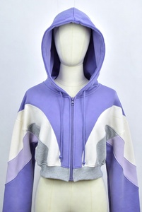 Hoodie court décontracté pour femme, pull oversize à capuche pour femme - Product Image 2