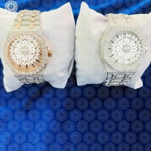 Reloj de Lujo para Hombre Charm Jewells, Acero Inoxidable, Esfera de 43 mm, Cristal, Movimiento Mecánico Analógico, Resistente al Agua 10 Bar, Fecha Automática - Product Image 1