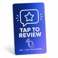 Carte de commentaires client NFC avec logo personnalisé, carte intelligente à tapoter pour les magasins et les comptoirs de service