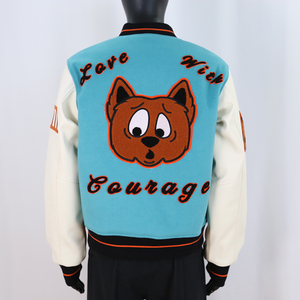 Chaqueta Varsity Personalizable para Hombre, Chaqueta Varsity Moderna de Estilo Urbano, Chaqueta de Invierno de Lana con Parches Bordados en Chenilla al por Mayor - Product Image 2