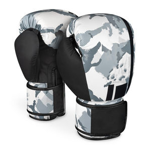Guantes de Boxeo de Cuero Vacuno 100% de Alta Calidad, Venta al Por Mayor, Logotipo Personalizable, Colores Sólidos, para Deportes al Aire Libre, Equipo de Protección - Product Image 1