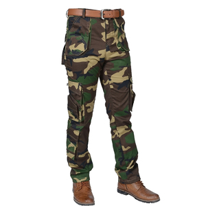 <span class=keywords><strong>Pantaloni</strong></span> Cargo Mimetici da <span class=keywords><strong>Uomo</strong></span> a Vita Alta <span class=keywords><strong>con</strong></span> <span class=keywords><strong>Tasche</strong></span> Multiple, Stile Workwear in Tela Traspirante per l'Autunno - Product Image 5