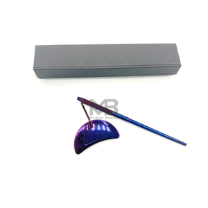 Custom Logo Detachable Eyelash Extension <b>Mirror</b>-Eco-Friendly Waterproof <b>Hand</b> Grip Private Label Inspection Purple - Product Image 1