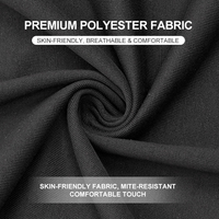 Portable U-forme mousse voyage Durable Polyester 360 Support automatique gonflable cou oreiller longs vols avion voiture de couchage