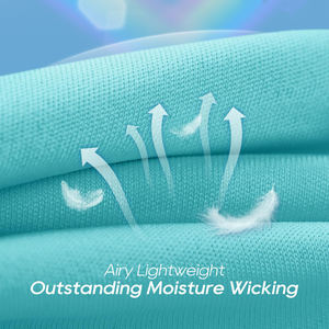 เสื้อโยคะสำหรับผู้หญิง ขายส่ง เสื้อผ้าฤดูร้อนสำหรับวิ่ง ออกกำลังกาย เสื้อโยคะสำหรับผู้หญิง แห้งเร็ว ระบายอากาศได้ดี สีพื้น - Product Image 5