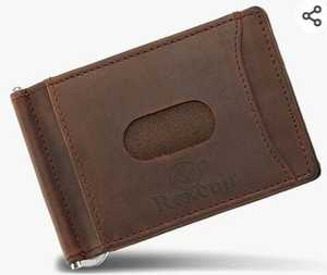Stylish Leather Bifold Wallet Multi Card <b>Holder</b> Wallet for Men with <b>ID</b> Window and Cash Compartment - Product Image 3