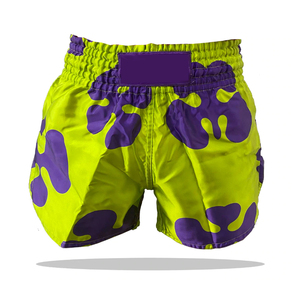 Pantalones Cortos de Muay Thai para Hombre y Mujer, Pantalones de Entrenamiento Deportivo con Logotipo Frontal para Uniformes de Boxeo, Pantalones Cortos de MMA - Product Image 1