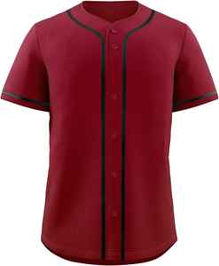 Camiseta de béisbol transpirable y duradera para jóvenes, venta directa de fábrica, jersey de béisbol hecho en Pakistán, ropa deportiva. - Product Image 1