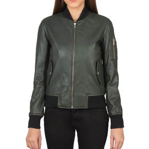 Chaqueta de Cuero con Cremallera para Mujer, Ropa de Invierno, Chaqueta de Cuero PU de Moda para Dama, Ropa de Invierno, Chaqueta de Cuero para Mujer de Estilo Nuevo - Product Image 2