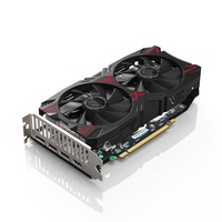 Komponen PC Desktop Baru Dual Fan 256Bit 8GB GDDR6 Memori PCI Express 3.0 X16 untuk Upgrade Radeon RX 5700, Cocok untuk Kantor dan Warnet