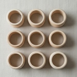 Porta Servilletas de Madera Natural, Moderno, de Lujo, Ecológico y Duradero, para Mesa de Comedor, Hotel, Restaurante, Hogar, Boda - Product Image 5