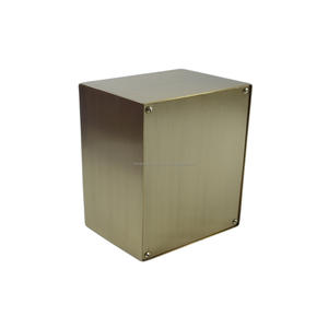 Square Box Design <b>Memorial</b> Urns With Shiny Decor Home Keep Sake Urns Best Funeral Supplies Pet Urns Human Ashes - Product Image 2