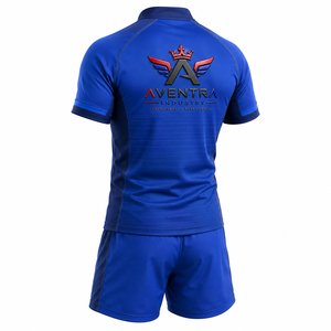 Tenue de rugby professionnelle pour équipe, vêtements de sport de rugby avec tissu léger et anti-humidité pour les séances d'entraînement - Product Image 4