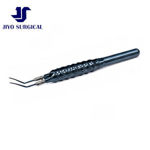 Pinzas de Capsulorrexis de Titanio D&K Calladine-Inamura de 4 1/2 Pulgadas con 45° de Inclinación °   Puntas Anguladas para Incisión del Túnel Escleral y Precisión - Product Image 2
