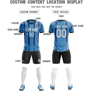 Uniforme de Fútbol Sublimado Personalizado para Equipos Profesionales y Semiprofesionales, Ropa Deportiva Transpirable, Equipación de Fútbol Avanzada para Exportación - Product Image 2