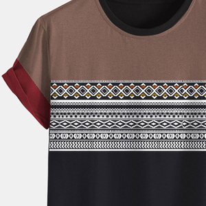 Camiseta de Hombre de Manga Corta de Buena Calidad, Corte Ajustado, Última Llegada, Camiseta de Hombre de Manga Corta Personalizada - Product Image 4