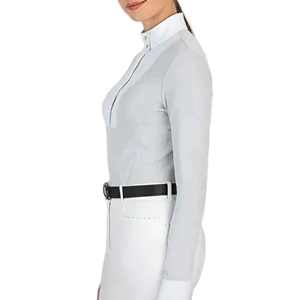 Camisetas de Manga Corta para Montar a Caballo con Logotipo Personalizado, Ropa Ecuestre Personalizada para Mujer - Product Image 2