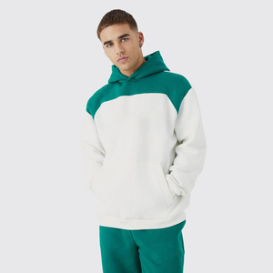 Nouvel ensemble de survêtement décontracté pour homme, hiver, sweat-shirt à capuche demi-zip et pantalon, coupe régulière, en molleton doux en mélange de coton, confortable - Product Image 3