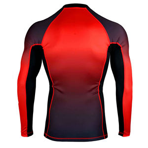 Rashguard de grappling MMA, BJJ et compression, personnalisable par sublimation, imprimé sur mesure, pour hommes, technologie OEM, manches longues - Product Image 3
