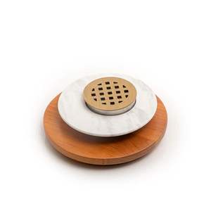 Aesthetic Wooden Handheld Mubkhar Arabic <b>Oud</b> <b>Burner</b> Incense Holder Luxury Home Fragrance Accessories & Ramadan Decoration - Product Image 2