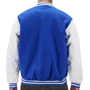 แจ็คเก็ต Letterman Varsity ปักโลโก้ตามสั่งสำหรับผู้ชาย ดีไซน์ใหม่ ผ้าขนสัตว์ 100% ปักลาย Chenille ติดกระดุม แจ็คเก็ตฤดูหนาวสไตล์ High Street สำหรับผู้ชาย - Product Image 5