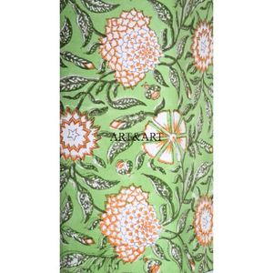 Cubo de Papel con Estampado Floral, de Algodón, Ecológico, con Accesorios de Madera para Almacenamiento, Decoración Multiusos para el Hogar - Product Image 3