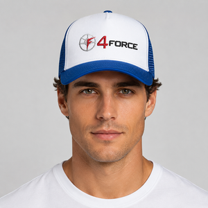 หมวกแก๊ปทรง Trucker 6 แผง ตาข่าย ปรับขนาดได้ ปักโลโก้ ยูนิเซ็กส์ สำหรับผู้ใหญ่ หมวกลำลอง คุณภาพพรีเมียม มีจำหน่าย - Product Image 1