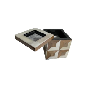 PearlNova Heritage Bakhoor Burner Luxury <b>Mother</b> of Pearl Inlay Incense Holder with Elegant Mosaic Design for Modern Home - Product Image 4