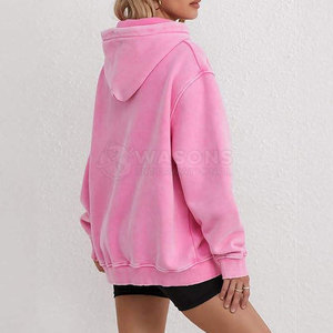 Modern Design Relaxed Fit Women <b>Oversize</b> <b>Hoodies</b> With <b>Long</b> Sleeves And Soft Breathable Fabric For Outdoor Street Wear - Product Image 3