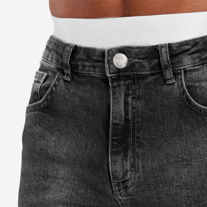 Jeans slim fit pour homme de qualité supérieure 2024, design élégant et tissu durable pour un usage quotidien, logo personnalisé OEM - Product Image 5
