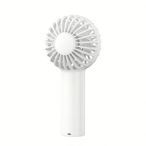 Ventilateur portable à main de qualité supérieure avec logo personnalisé, trois vitesses, alimenté par batterie, en plastique, affichage en anglais, utilisation longue durée pour - Product Image 6