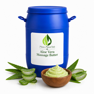 Mantequilla de Masaje de Aloe Vera Natural de Natures Natural India, Humectante Corporal para Todo Tipo de Piel, Adultos - Product Image 3