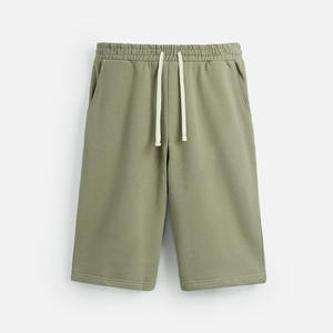 Pantalones Cortos de Algodón de Alta Calidad para Hombre, Estilo Urbano, Oversize, Corte Cuadrado, Cintura Elástica, 3 Bolsillos, Personaliza con tu Logotipo, Verano - Product Image 5