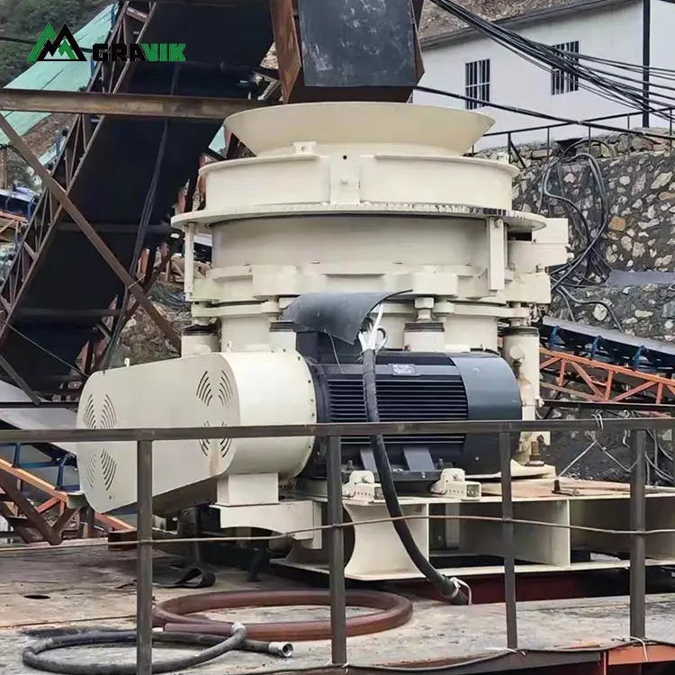 High Quality Powerful Crushing Machine Granite Basalt HP3V HP4V HP5V Hydraulic Spring Cone Crusher