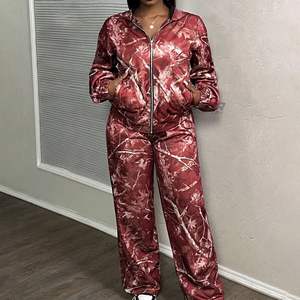 Conjuntos de Chándal para Mujer al por Mayor con Logotipo Personalizado, Estampado Lavado Ácido, 100% Algodón, Proveedor de Invierno - Product Image 3