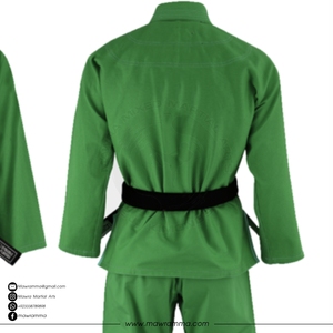 ชุดยิวยิตสู BJJ ผ้าฝ้าย 100% ทอแบบเพิร์ลวีฟ  พร้อมปักโลโก้ตามสั่ง น้ำหนักเบาพิเศษ สำหรับฝึกซ้อมและแข่งขัน - Product Image 4