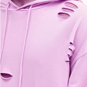 Ensemble de survêtement deux pièces pour homme White Bird Express, sweat à capuche rose délavé et pantalon de jogging, tenue décontractée streetwear assortie, 100% coton - Product Image 5