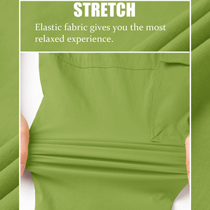 Capri Pant For Men's Summer Multi Pocket Casual Cotton <b>Elastic</b> Capri Pants Tactical Breeches Premium Outdoor <b>Trousers</b> Breathable - Product Image 3