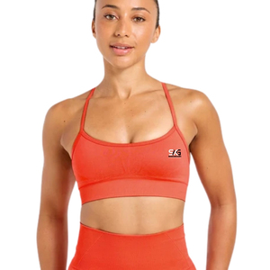 Soutien-gorge de sport sans couture pour femme, respirant, extensible, rembourré, idéal pour la gym, le fitness, la course, le yoga et l'entraînement - Product Image 1