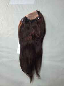 Topper 4x4 para mujer, cabello Remy indio, peluca topper, rizo Yaki Jerry, onda corporal, rastas, onda profunda, cabello Taz, extensión de cabello BD - Product Image 5