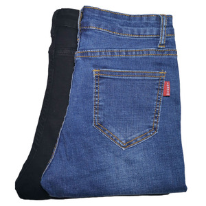 Jeans Skinny Premium pour Femmes Grandes Tailles, Taille Haute, Denim Écologique Délavé Clair, Pantalon Tendance Streetwear Décontracté Bleu, Vente en Gros - Product Image 5