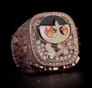 Anillo de Campeonato Personalizado, Joyería Deportiva de Aleación, Cristal, Diamantes de Imitación, Chapado en Oro, Regalo para Baloncesto, Fútbol, Pickleball - Product Image 3