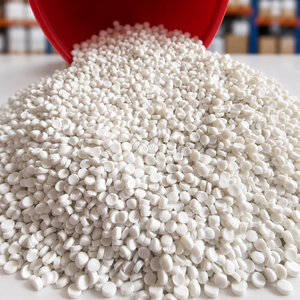 Ofertas Destacadas: Granulado de Carbonato de Calcio de 25 kg, Pellets Regulares, Blanco Natural, Materia Prima Plástica para Soplado de Películas - Product Image 1