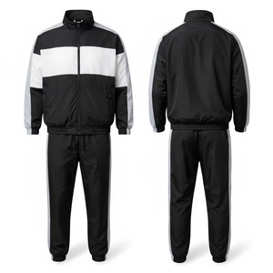 Wholesale Nylon Waterproof Lightweight Windbreaker Sets Jogger <b>Zip</b> <b>up</b> Track <b>Jacket</b> Men Windbreaker <b>Jackets</b> Men High Quality - Product Image 2