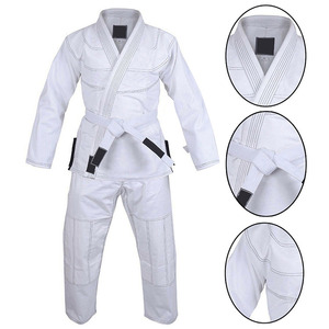 Vêtements d'arts martiaux 100% coton, style unique, kimono de Jiu Jitsu respirant et à séchage rapide, uniforme de Jiu Jitsu en plusieurs couleurs - Product Image 5