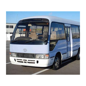Hot selling Toyota coaster bus 2TR Gasoline Engine used Toyo Coster 23 seats uesd Coach Bus Long distance bus - Product Image 5