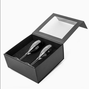 กล่องของขวัญแก้ว<span class=keywords><strong>ไวน์</strong></span>พร้อมโลโก้สั่งทำพิเศษสำหรับแก้วไวน์ - Product Image 5